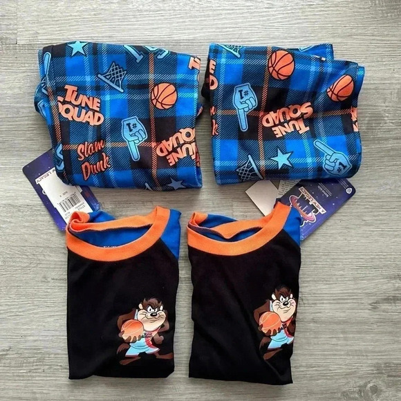 Space Jam Other - Space Jam pajamas kids set of 2 pajamas size 6